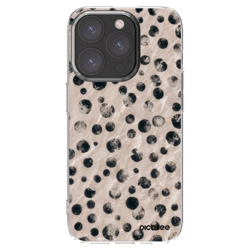 Picasee silikonowe przeźroczyste etui na Apple iPhone 15 Pro - Inked