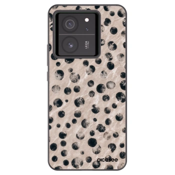 Picasee silikonowe czarne etui na Xiaomi 13T Pro - Inked