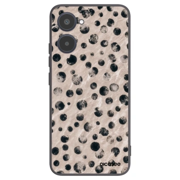 Picasee silikonowe czarne etui na Realme 10 4G - Inked