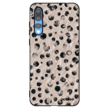 Picasee silikonowe czarne etui na Huawei P20 Pro - Inked