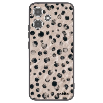 Picasee silikonowe czarne etui na Xiaomi Redmi 12 5G - Inked