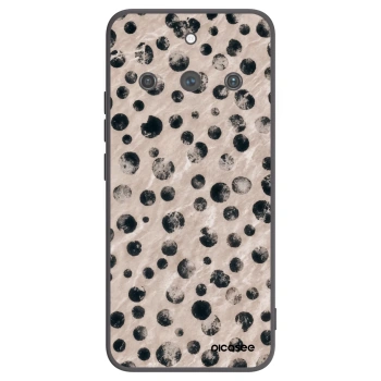 Picasee silikonowe czarne etui na Realme 11 Pro+ - Inked