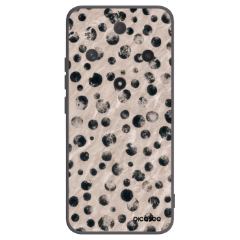 Picasee silikonowe czarne etui na Honor Magic6 Lite 5G - Inked