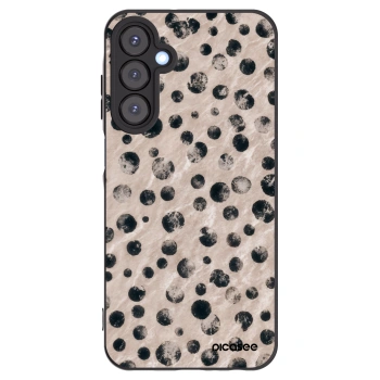 Picasee silikonowe czarne etui na Samsung Galaxy A25 A256B 5G - Inked