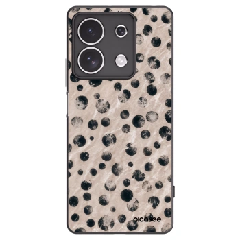 Picasee silikonowe czarne etui na Xiaomi Redmi Note 13 4G - Inked