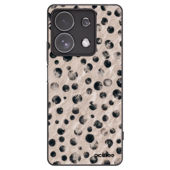 Picasee silikonowe czarne etui na Xiaomi Redmi Note 13 Pro 4G - Inked