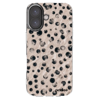 Picasee silikonowe przeźroczyste etui na Apple iPhone 16 - Inked