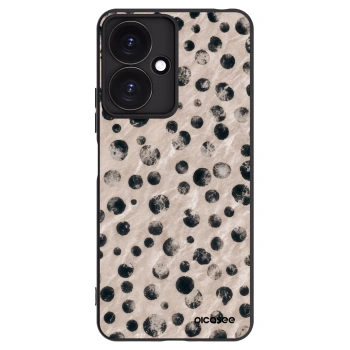 Picasee silikonowe czarne etui na Xiaomi Redmi 13C 5G - Inked