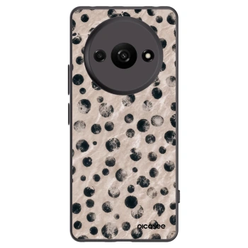 Picasee silikonowe czarne etui na Xiaomi Redmi A3 - Inked