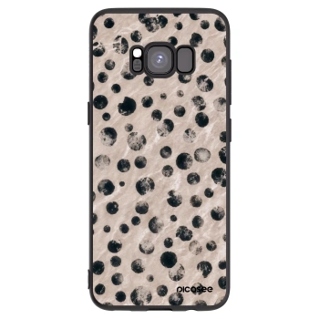 Picasee silikonowe czarne etui na Samsung Galaxy S8 G950F - Inked