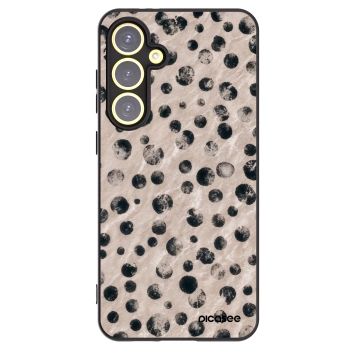 Picasee silikonowe czarne etui na Samsung Galaxy S24 FE S721B - Inked