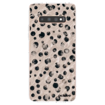 Picasee silikonowe przeźroczyste etui na Samsung Galaxy S10 Plus G975 - Inked