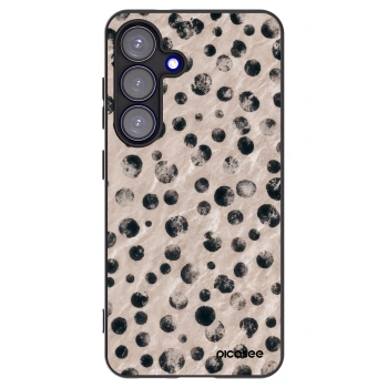 Picasee silikonowe czarne etui na Samsung Galaxy S25 5G - Inked