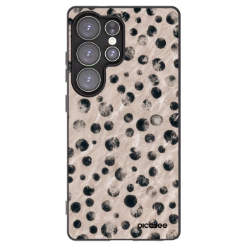 Picasee silikonowe czarne etui na Samsung Galaxy S25 Ultra 5G - Inked