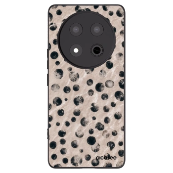 Picasee silikonowe czarne etui na Honor Magic7 Lite 5G - Inked