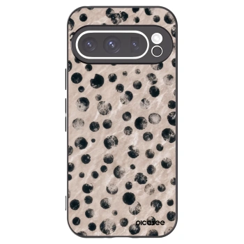 Picasee silikonowe czarne etui na Google Pixel 9 Pro - Inked