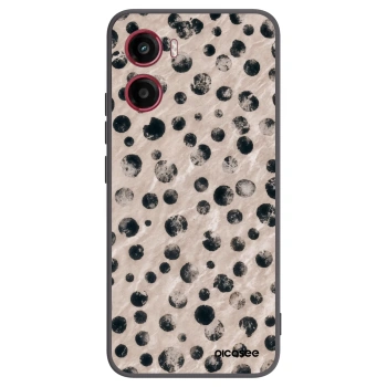 Picasee silikonowe czarne etui na Motorola Moto G05 - Inked