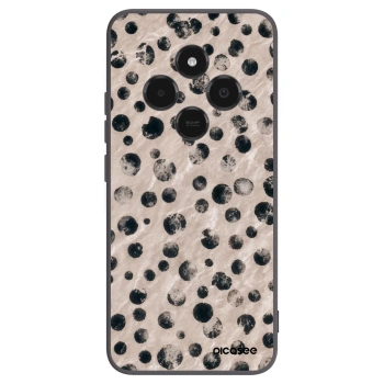 Picasee silikonowe czarne etui na Xiaomi Poco C75 - Inked