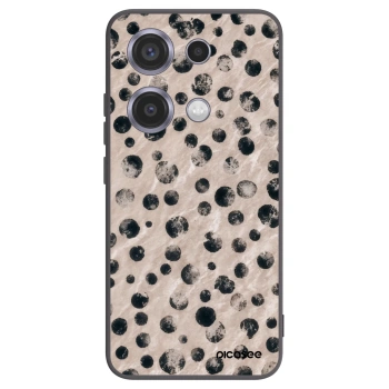 Picasee silikonowe czarne etui na Xiaomi Redmi Note 14S - Inked
