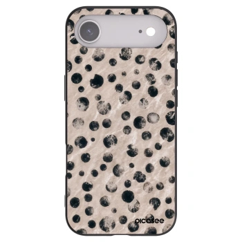 Picasee silikonowe czarne etui na Apple iPhone Air - Inked