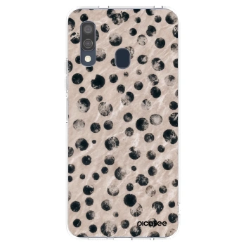 Picasee silikonowe przeźroczyste etui na Samsung Galaxy A40 A405F - Inked