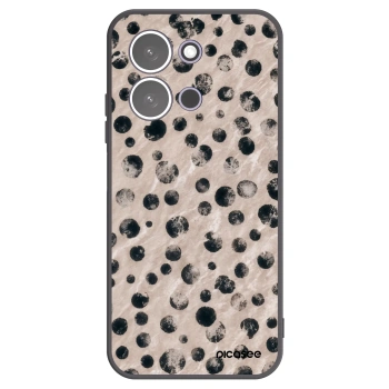 Picasee silikonowe czarne etui na Xiaomi Redmi 15C 5G - Inked