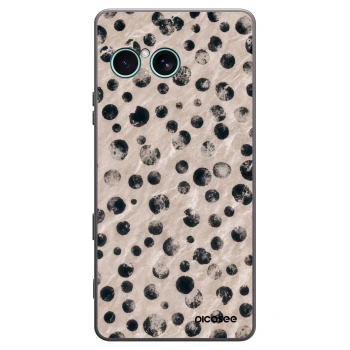 Picasee silikonowe czarne etui na Sony Xperia 10 VII - Inked