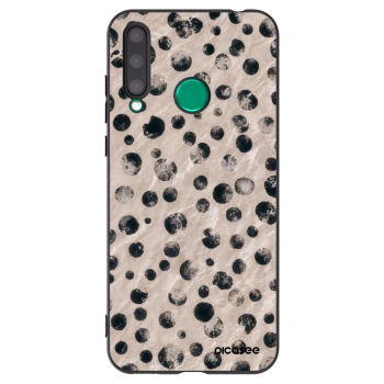 Picasee silikonowe czarne etui na Honor 20 Lite - Inked