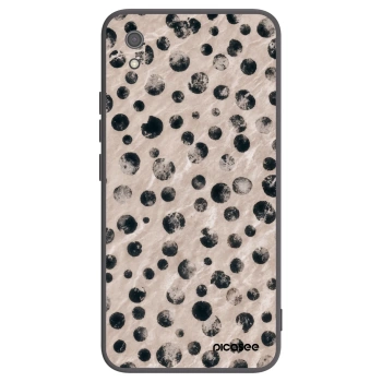 Picasee silikonowe czarne etui na Xiaomi Redmi 7A - Inked