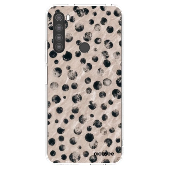 Picasee silikonowe przeźroczyste etui na Xiaomi Redmi Note 8 - Inked