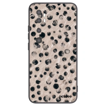 Picasee silikonowe czarne etui na Xiaomi Mi Note 10 (Pro) - Inked