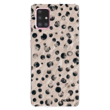 Picasee silikonowe przeźroczyste etui na Samsung Galaxy A71 A715F - Inked