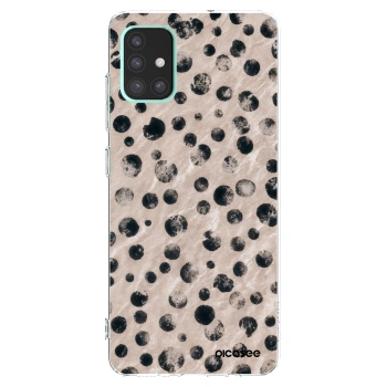 Picasee silikonowe przeźroczyste etui na Samsung Galaxy A51 A515F - Inked