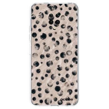 Picasee silikonowe przeźroczyste etui na Xiaomi Redmi Note 9 Pro - Inked