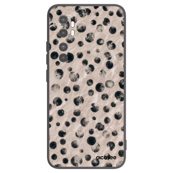 Picasee silikonowe czarne etui na Xiaomi Mi Note 10 Lite - Inked