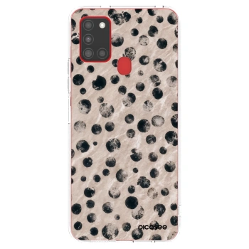 Picasee silikonowe przeźroczyste etui na Samsung Galaxy A21s - Inked