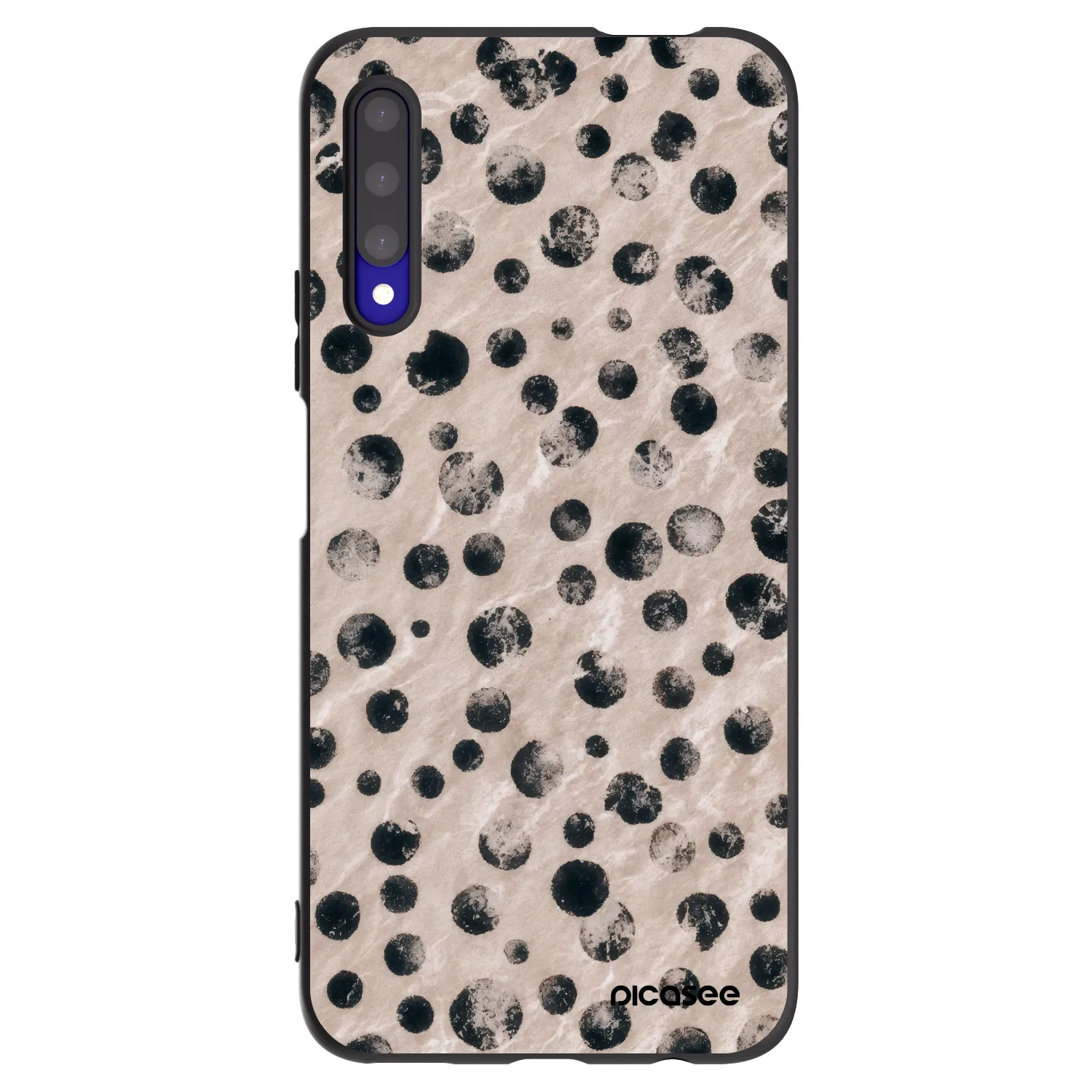 Picasee silikonowe czarne etui na Honor 9X Pro - Inked