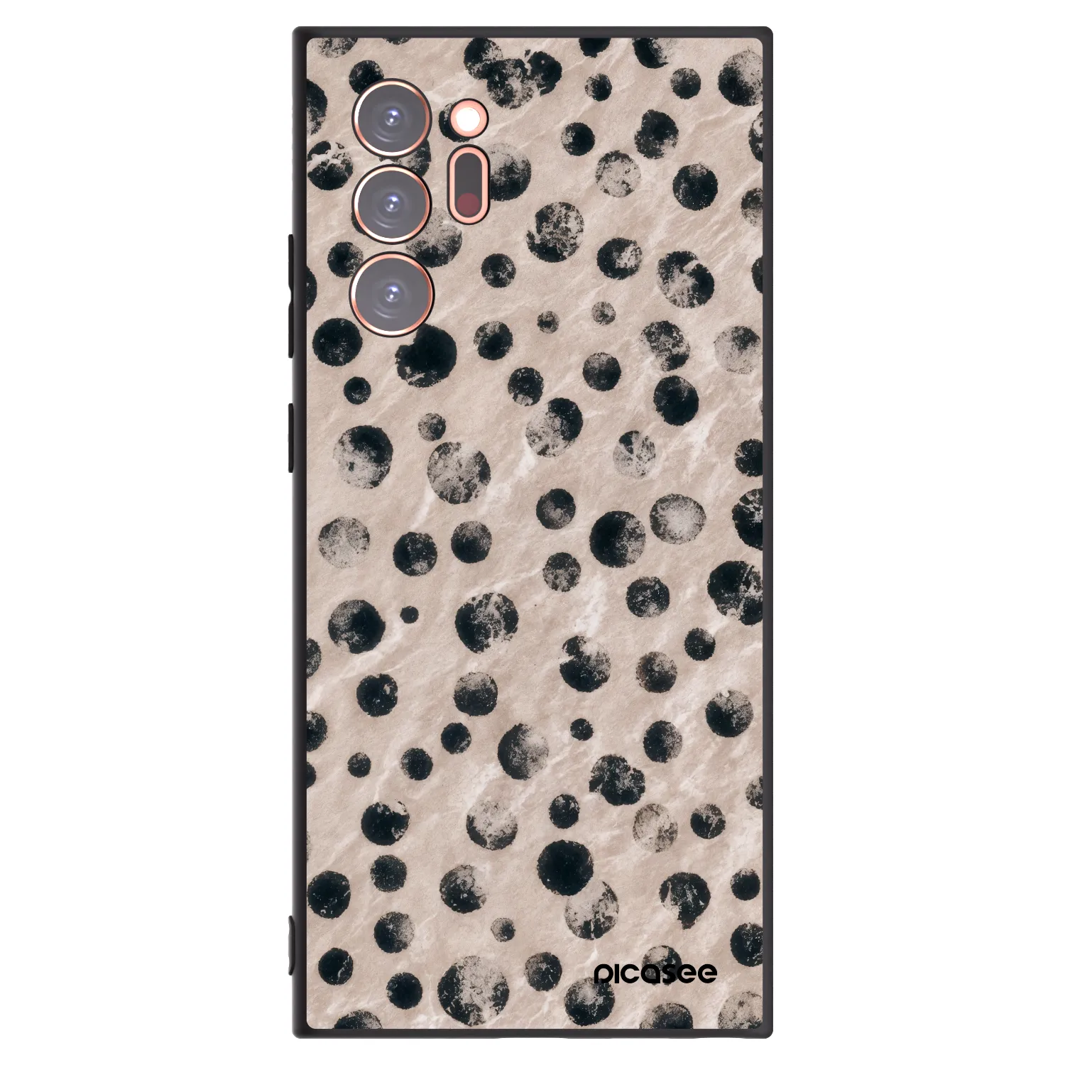Picasee silikonowe czarne etui na Samsung Galaxy Note 20 Ultra - Inked