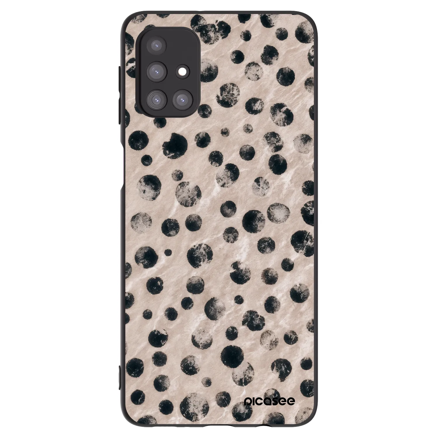 Picasee silikonowe czarne etui na Samsung Galaxy M31s - Inked
