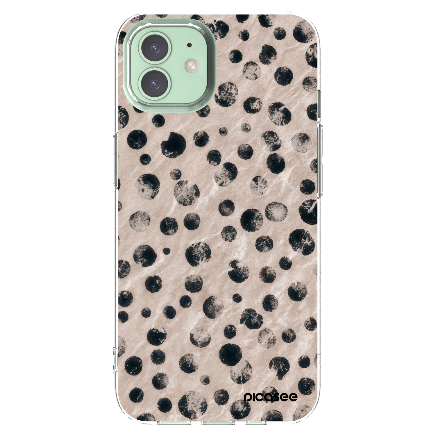 Picasee silikonowe przeźroczyste etui na Apple iPhone 12 - Inked