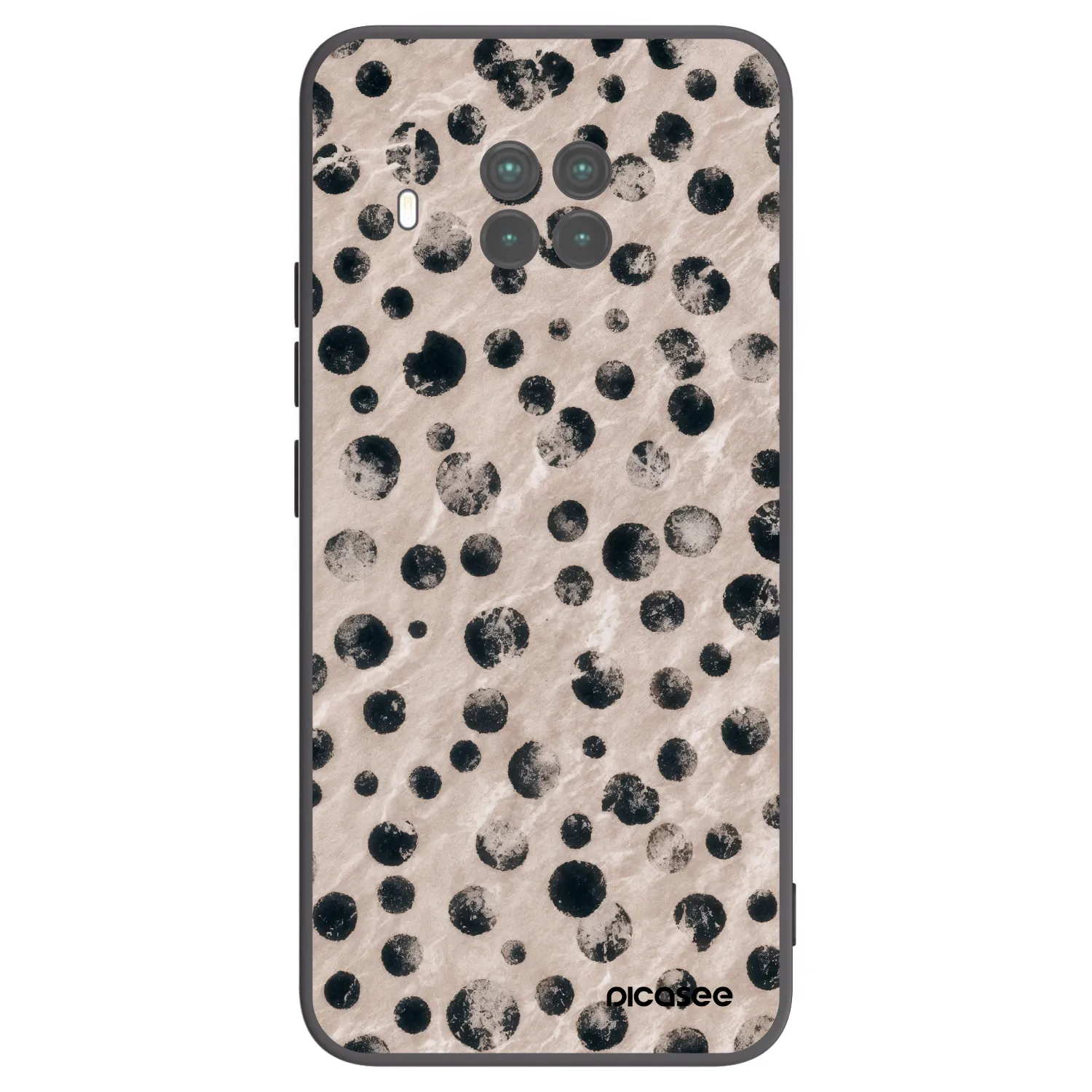 Picasee silikonowe czarne etui na Xiaomi Mi 10T Lite - Inked