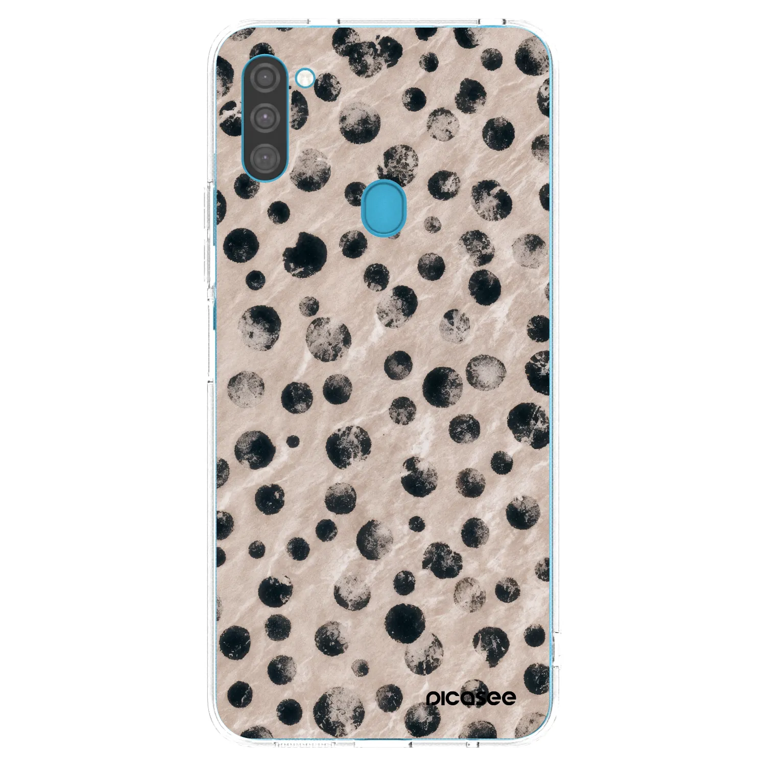 Picasee silikonowe przeźroczyste etui na Samsung Galaxy M11 - Inked