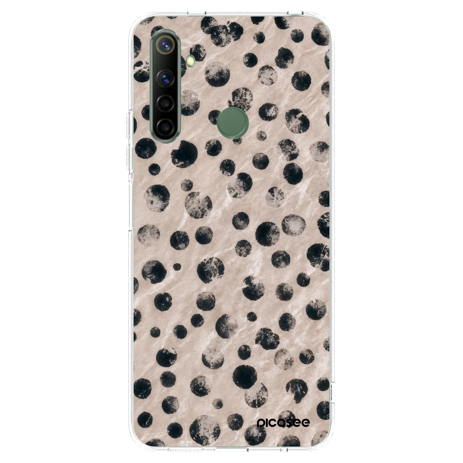 Picasee silikonowe przeźroczyste etui na Realme 6i - Inked