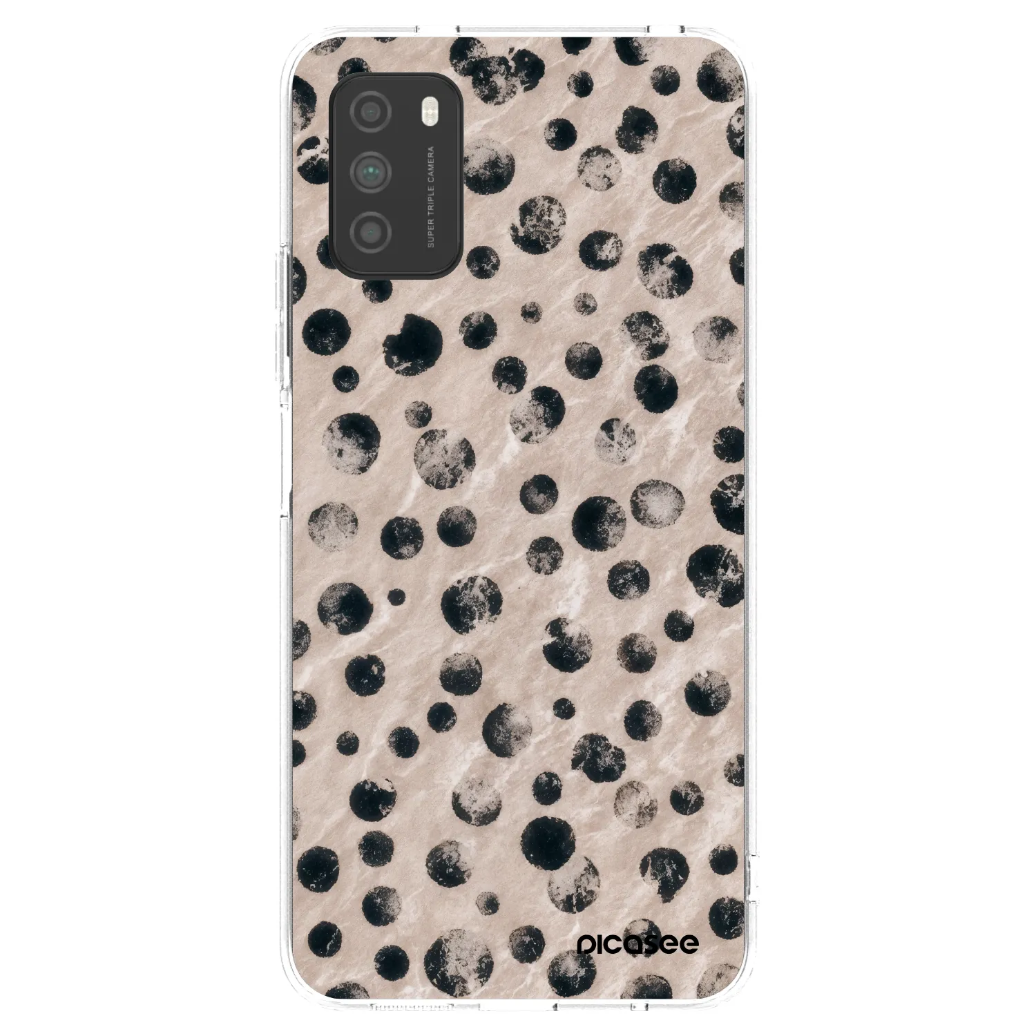 Picasee silikonowe przeźroczyste etui na Xiaomi Poco M3 - Inked