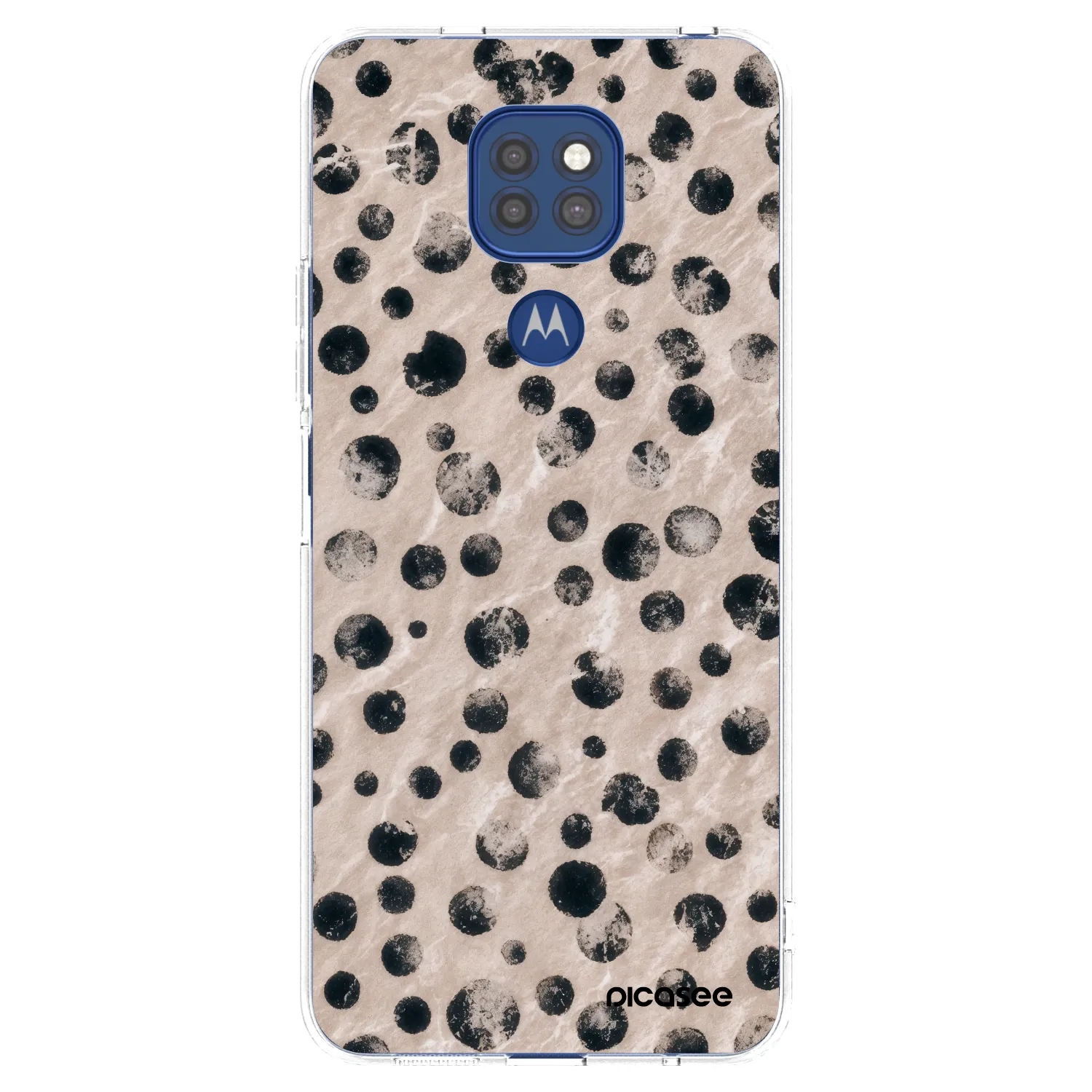 Picasee silikonowe przeźroczyste etui na Motorola Moto G9 Play - Inked