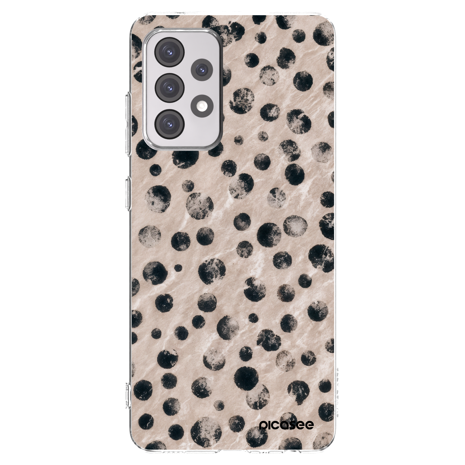 Picasee silikonowe przeźroczyste etui na Samsung Galaxy A52 5G A525F - Inked
