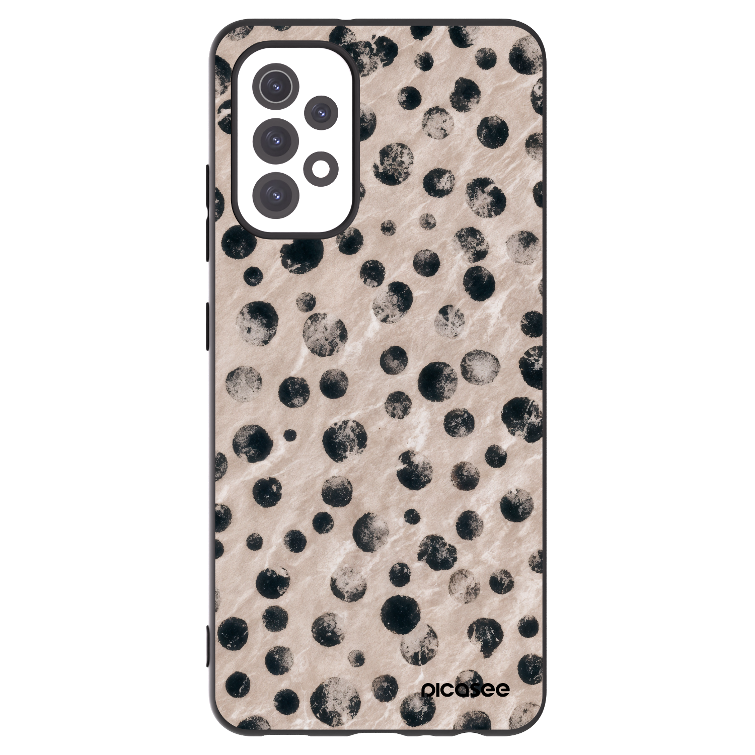 Picasee silikonowe czarne etui na Samsung Galaxy A32 5G A326B - Inked