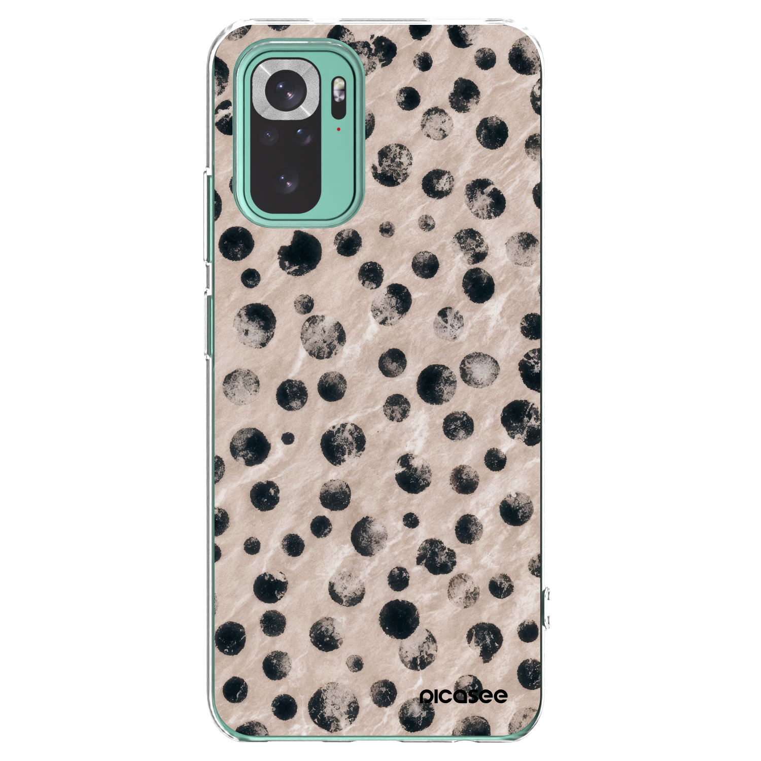 Picasee silikonowe przeźroczyste etui na Xiaomi Redmi Note 10 Pro - Inked