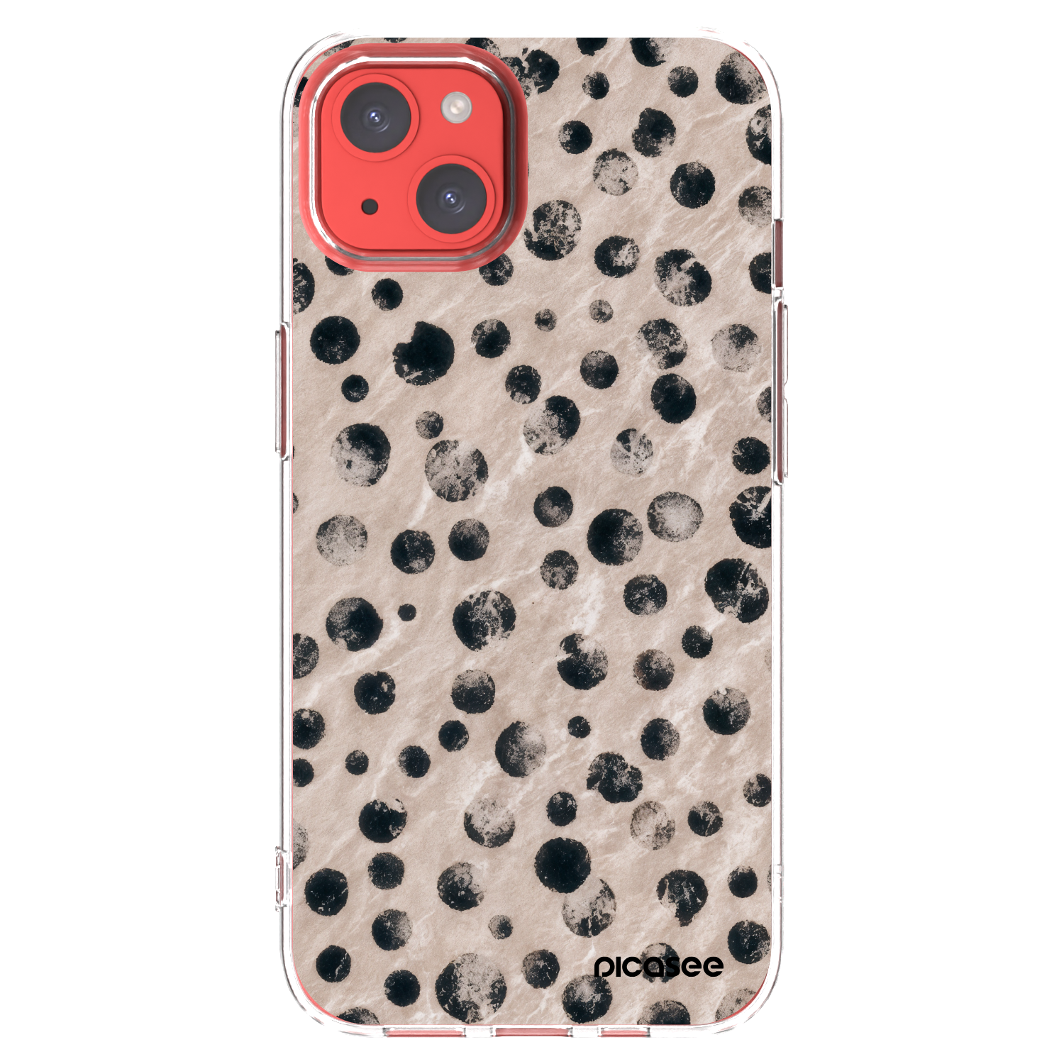 Picasee silikonowe przeźroczyste etui na Apple iPhone 13 - Inked