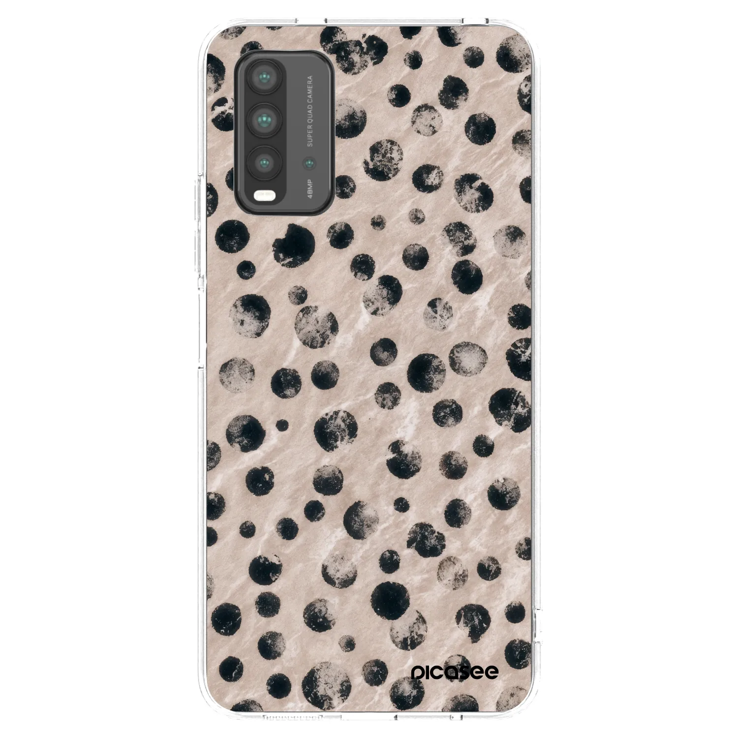 Picasee silikonowe przeźroczyste etui na Xiaomi Redmi 9T - Inked